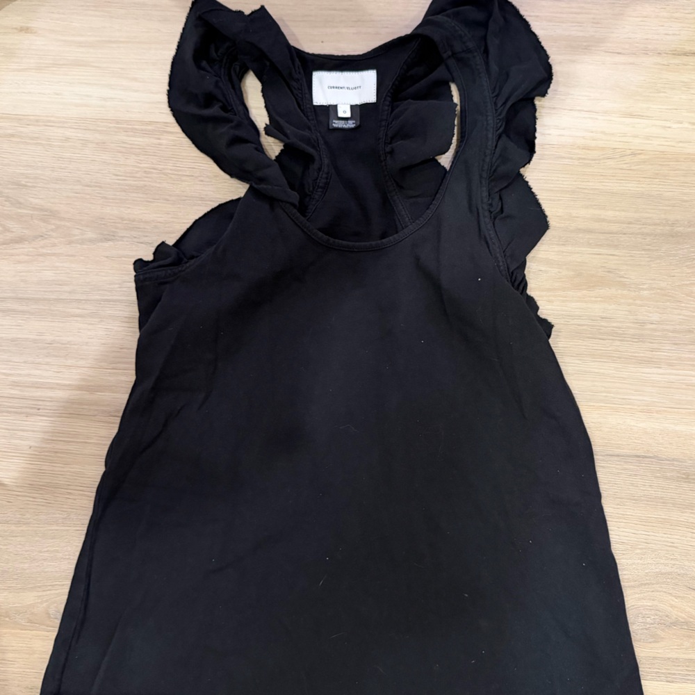 Current/Elliott Ruffle Tank Top - Picture 3 of 8